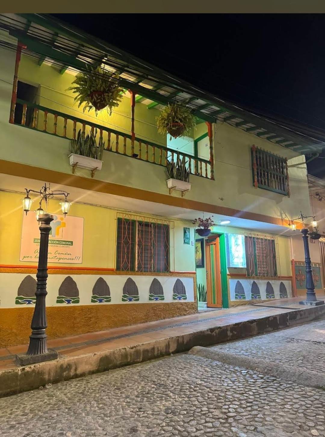 Hotel Casa Verde Guatapé מראה חיצוני תמונה